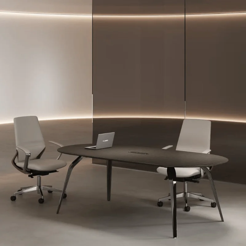 Boss's office desk and chair